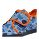 Affenzahn Slipper Cotton Movy Elefant Blau