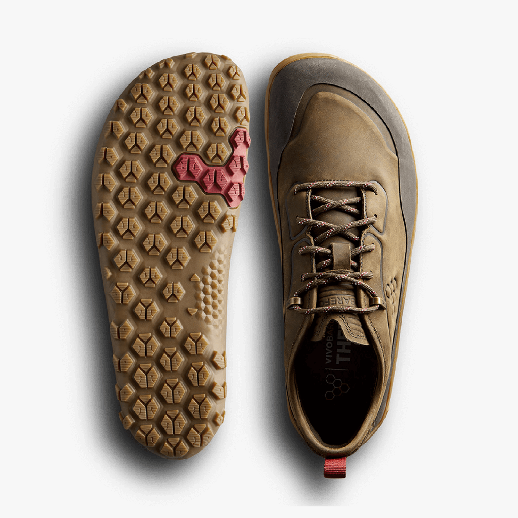 Vivo TRACKER LEATHER LOW MENS BRACKEN