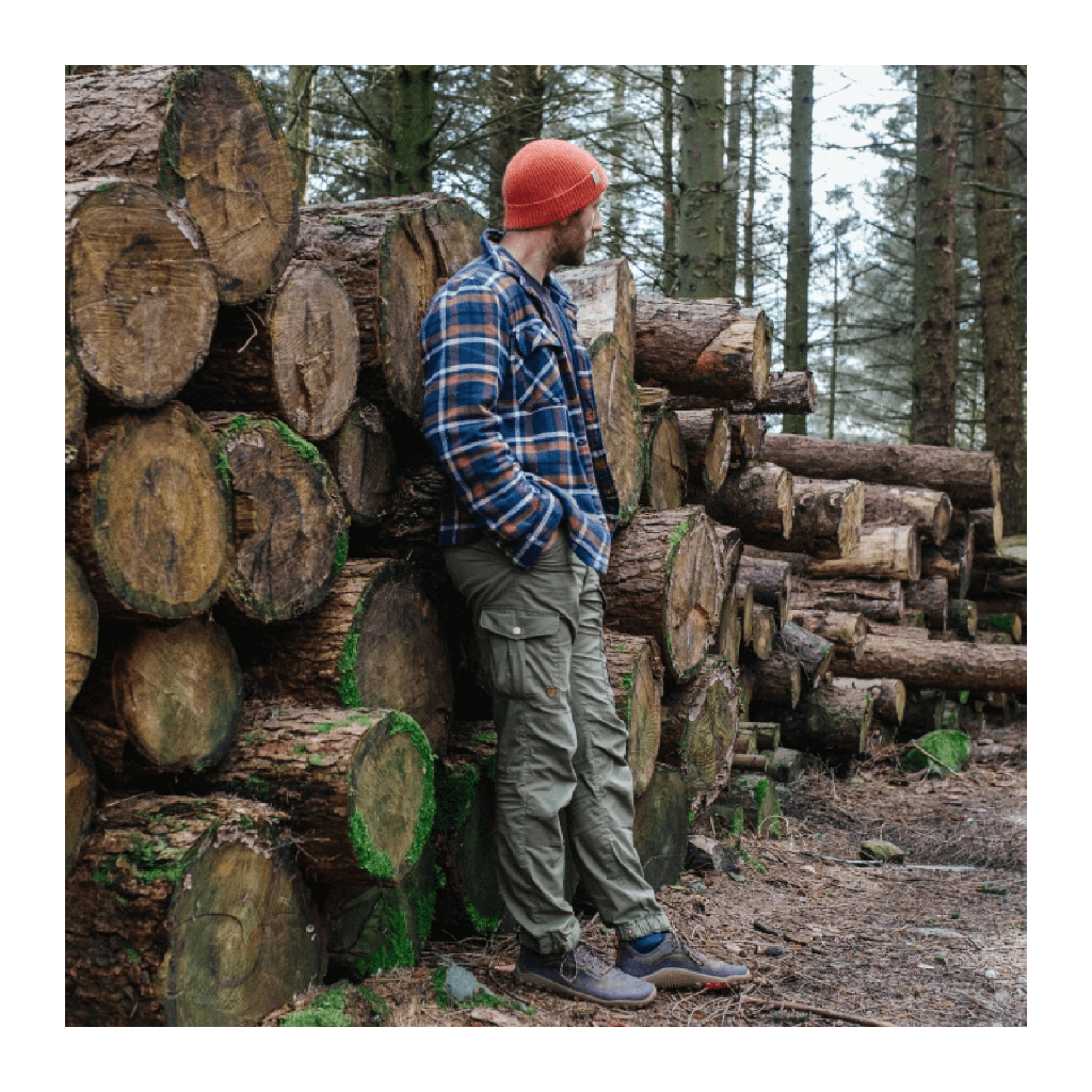 Vivo TRACKER LEATHER LOW MENS BRACKEN