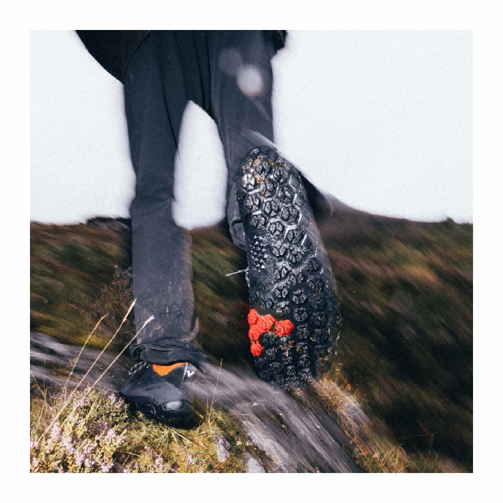 Vivo TRACKER LEATHER LOW MENS OBSIDIAN