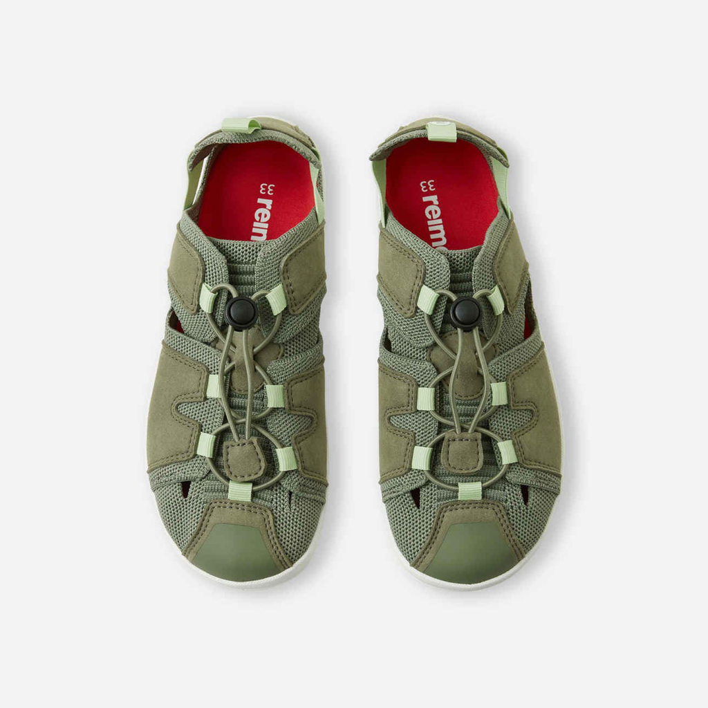Reima Valoa Sandals Kids Greyish Green