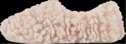[espadrij] l'originale PANTOUFLE FLUFFY Beige