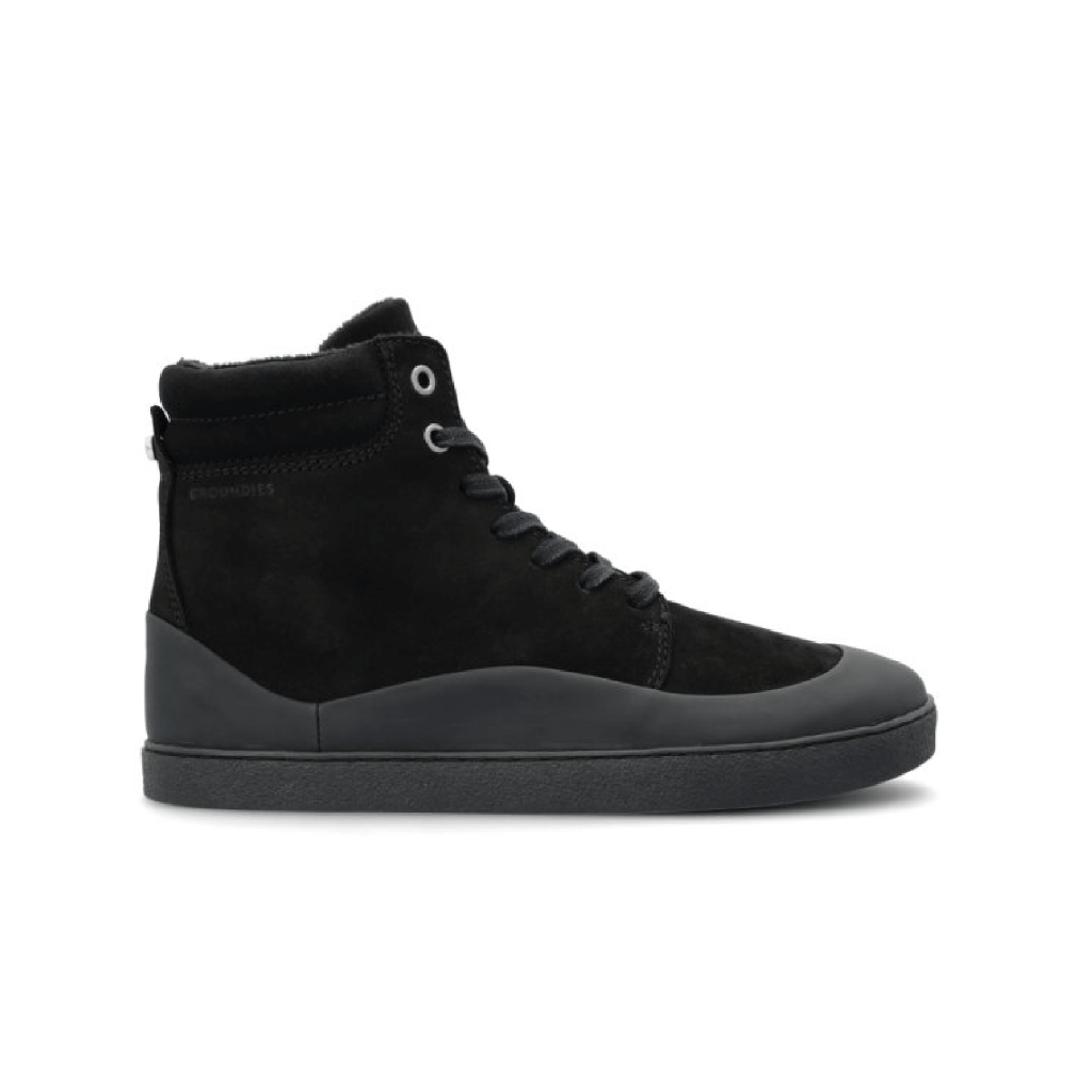 GROUNDIES Torino Women Suede Black