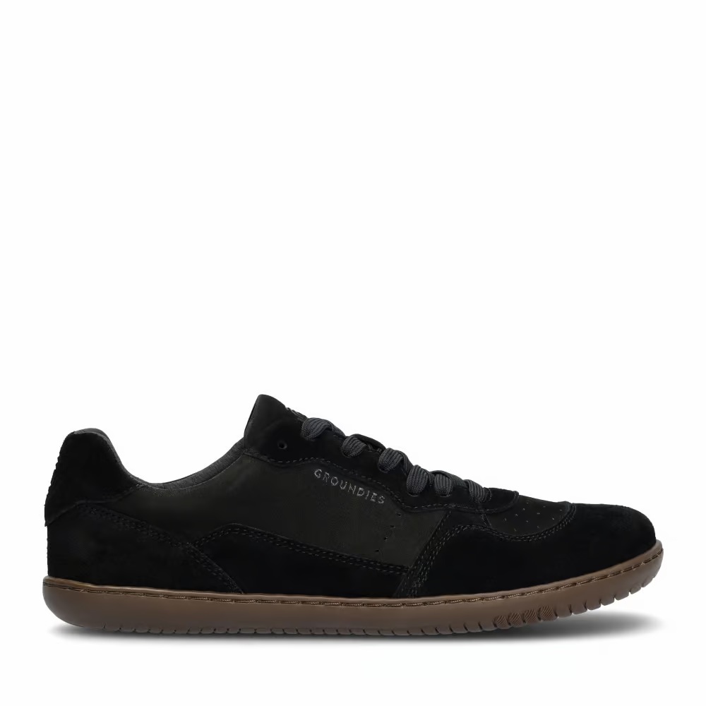 GROUNDIES Nova GO1 Barefoot + Men Black