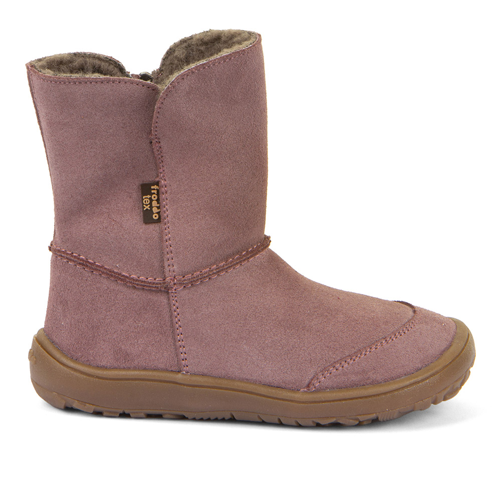Froddo Kids Stiefel Tex  Suede Wool Dark Pink