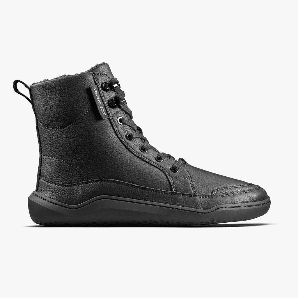 VIVOBAREFOOT GOBI BOOT WARMLINED WOMENS OBSIDIAN