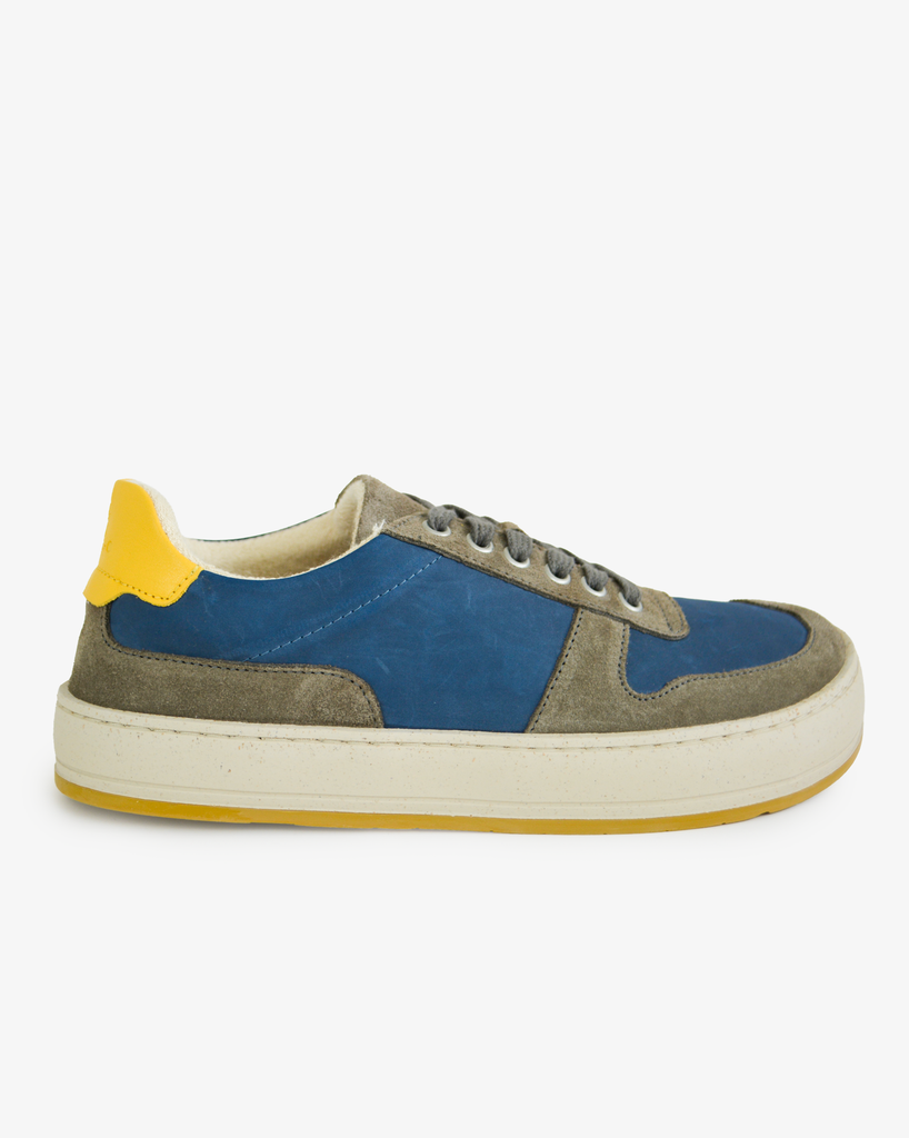 ALIAS AREND BIO LEATHER NYLON MEN Grey Blue