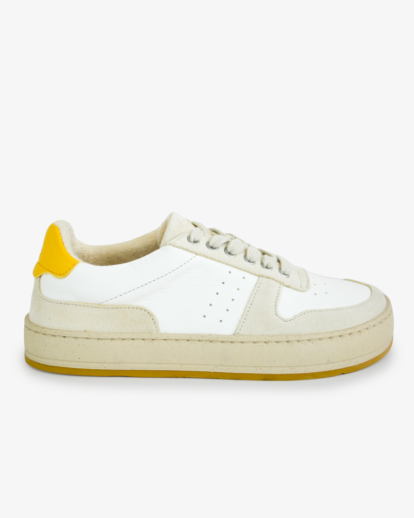 ALIAS AREND BIO SNEAKER LEATHER MEN WHITECAP