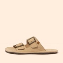 EL NATURALISTA Bare Sandal Nubuk Women Creme