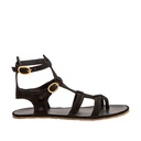 EL NATURALISTA Bare Sandal High Nubuk Women Black