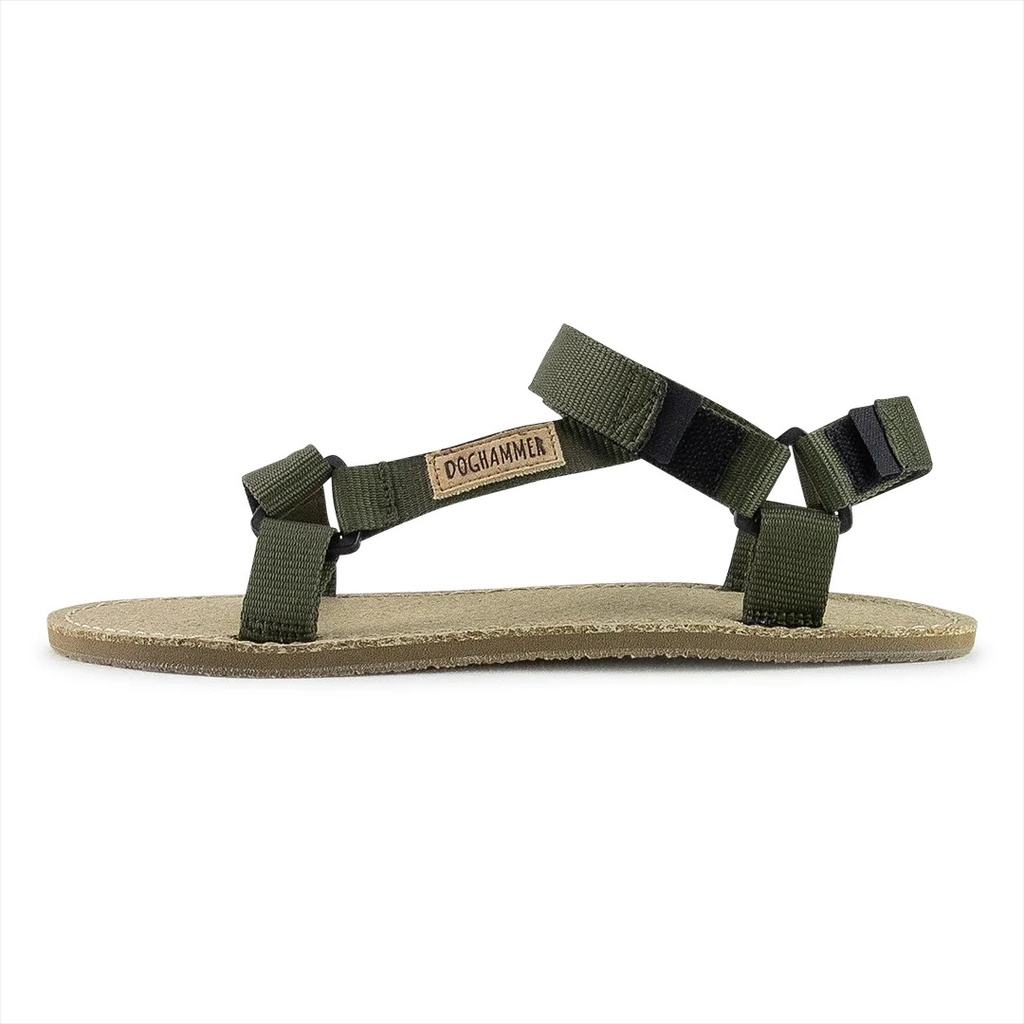 DOGHAMMER Terrar Sandal Vegan Unisex Khaki  