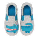 nanga Hausschuh Toddler Funny Croco 2.0 Hellgrau