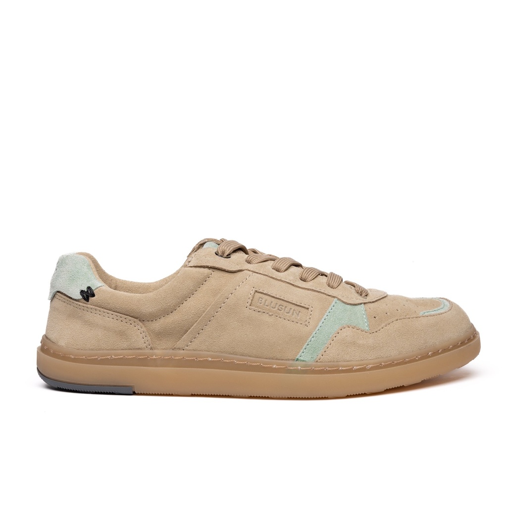 Blusun BLSN-600+ Women Veloursleder Beige Green