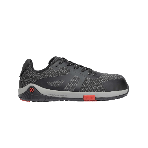 BAAK Sicherheitschuh Phoenix S3S Halbschuh Grau