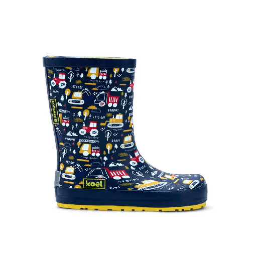 Koel Wellie Bare Multi Blue