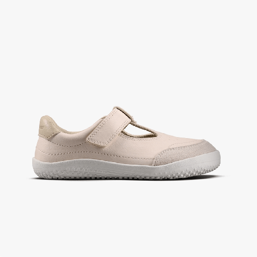VIVOBAREFOOT GOBI T.BAR TODDLERS PASTEL ROSE TAN