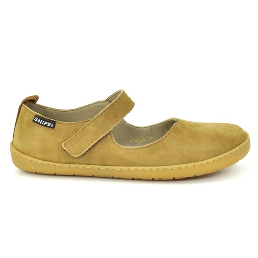 Snipe Mary Jane Nubuck Women Hellbraun