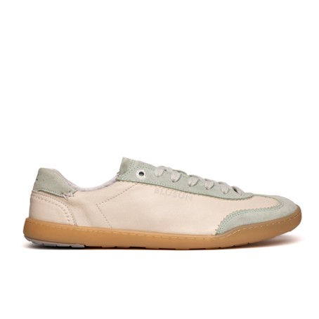Blusun  BLSN-220 Women Leder Off White / Green