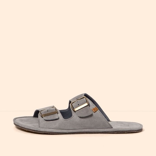 EL NATURALISTA Bare Sandal Nubuk Unisex Denim