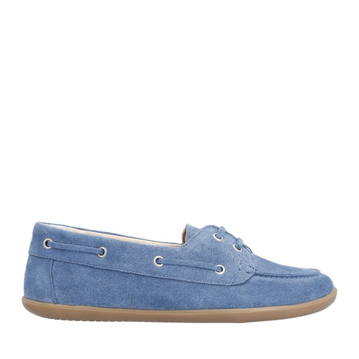 GROUNDIES Bay Loafer Suede Women Sky Blue